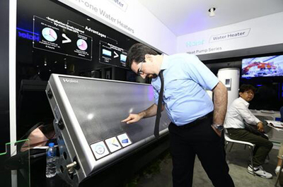 海尔太阳能 十大品牌引领者，首创无水箱技术革新家居热水体验